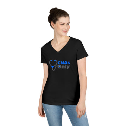 CNAs Only V-Neck T-Shirt