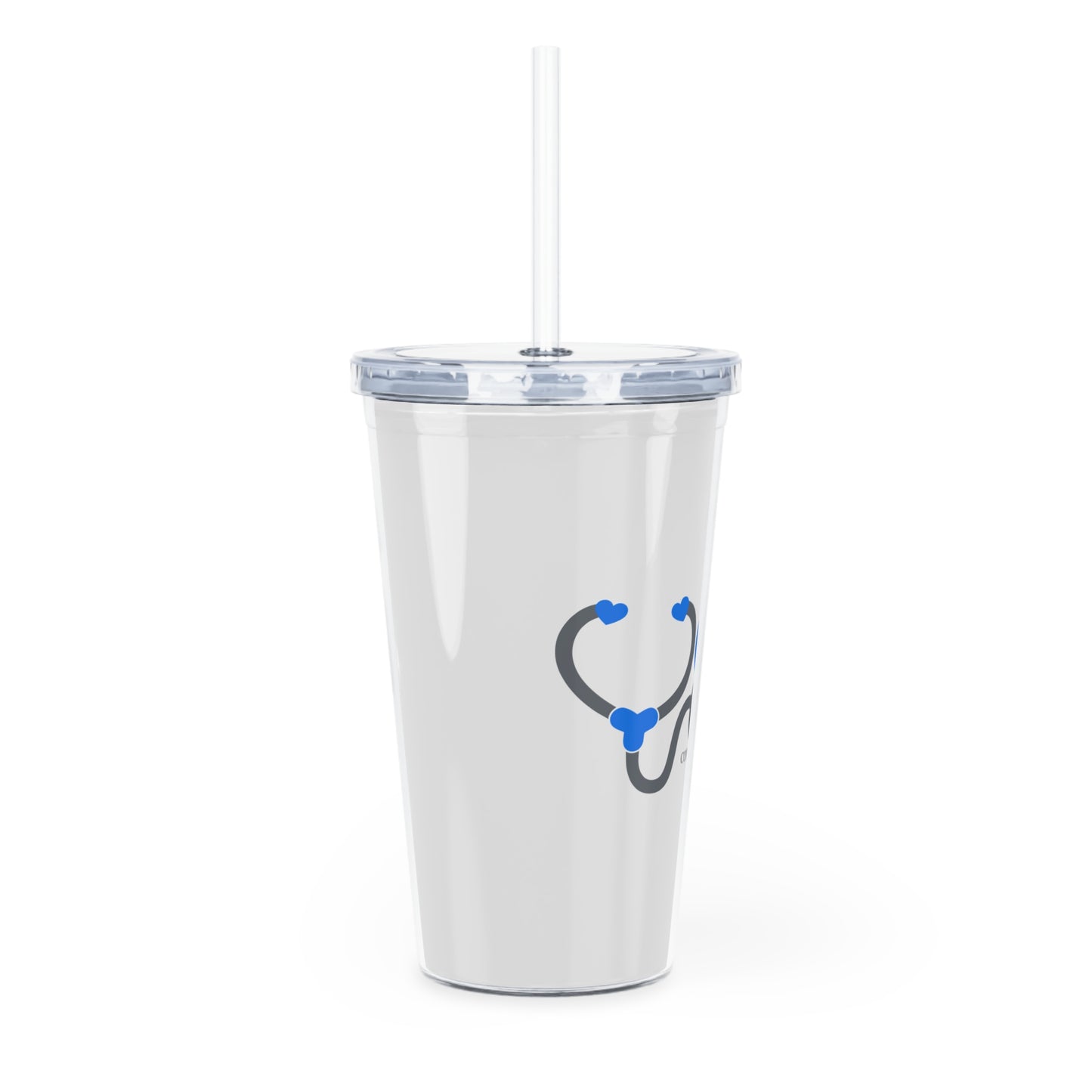 Tumbler CNAs Plastic Tumbler with Straw