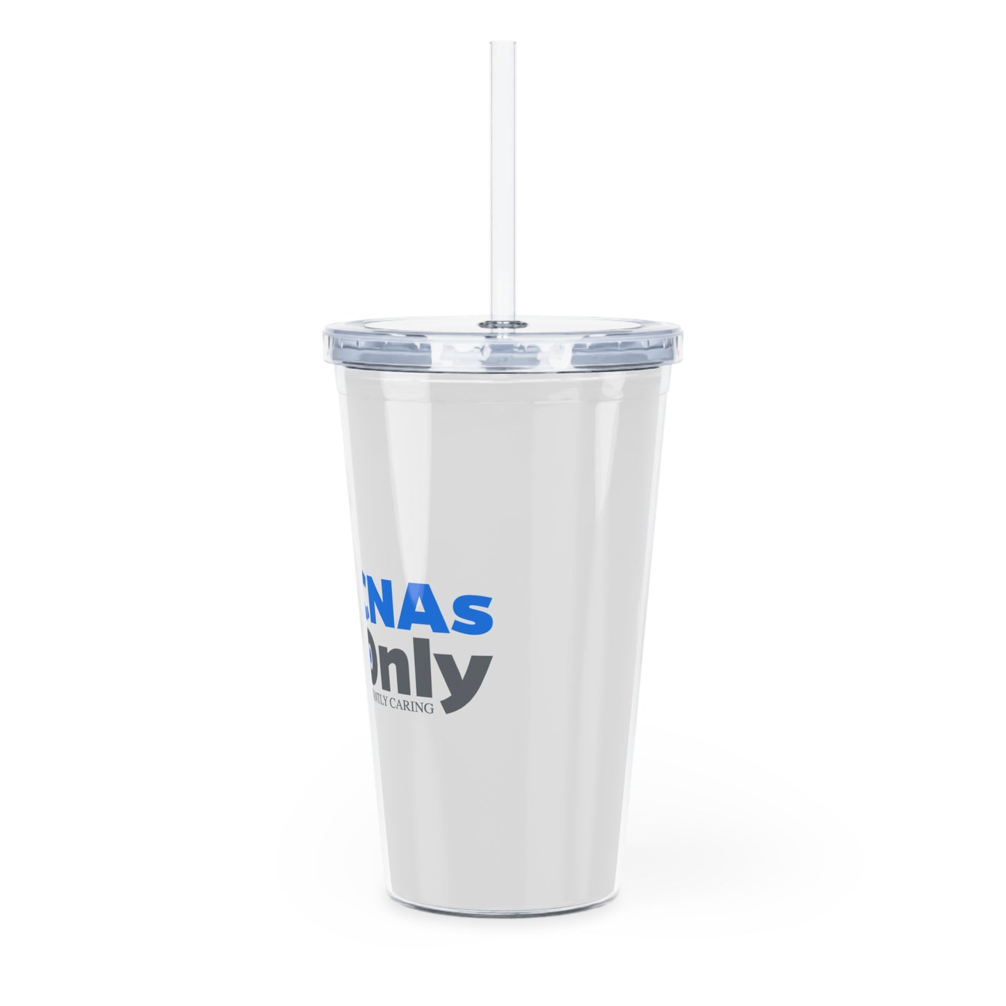Tumbler CNAs Plastic Tumbler with Straw
