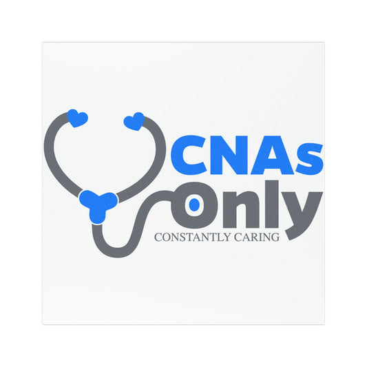 CNAs Only Car Magnet