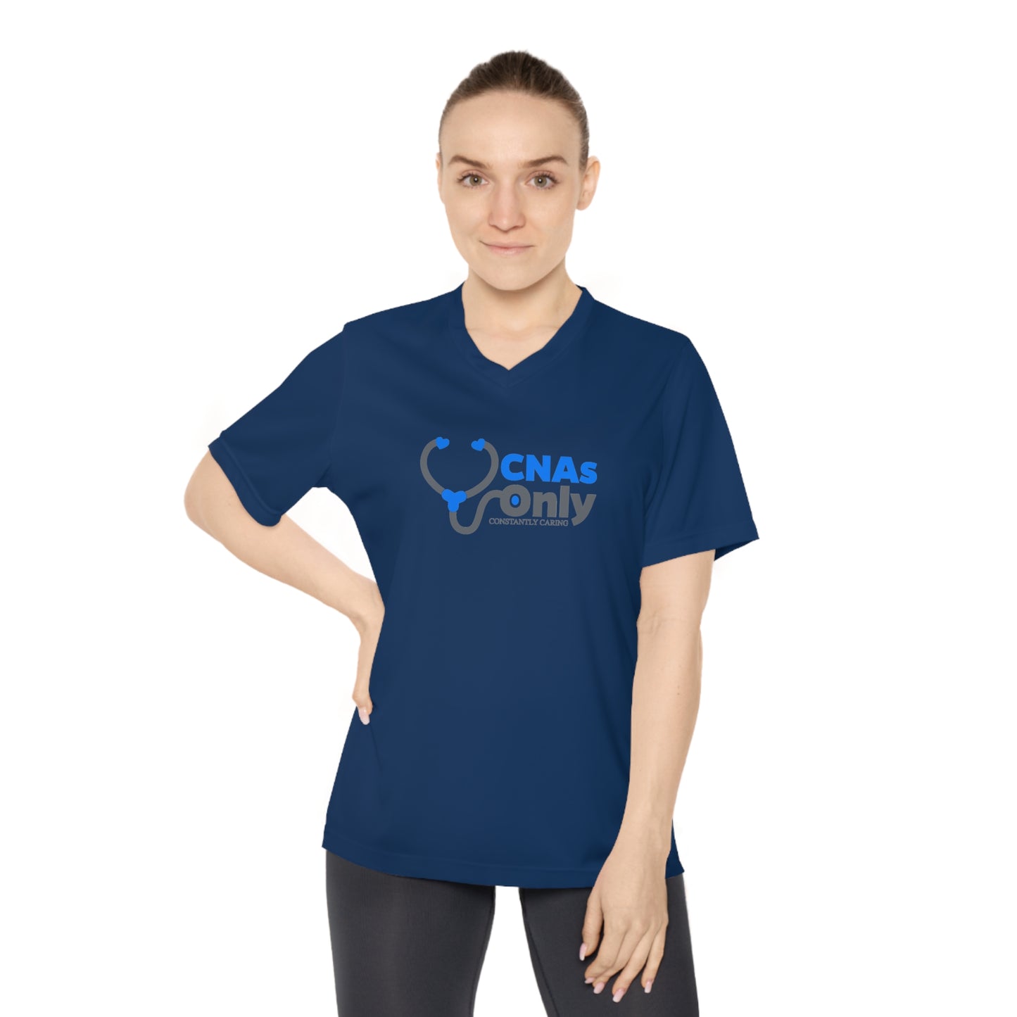 CNAs Only V-Neck Tee
