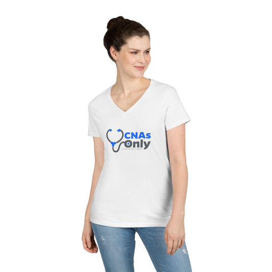 CNAs Only V-Neck T-Shirt