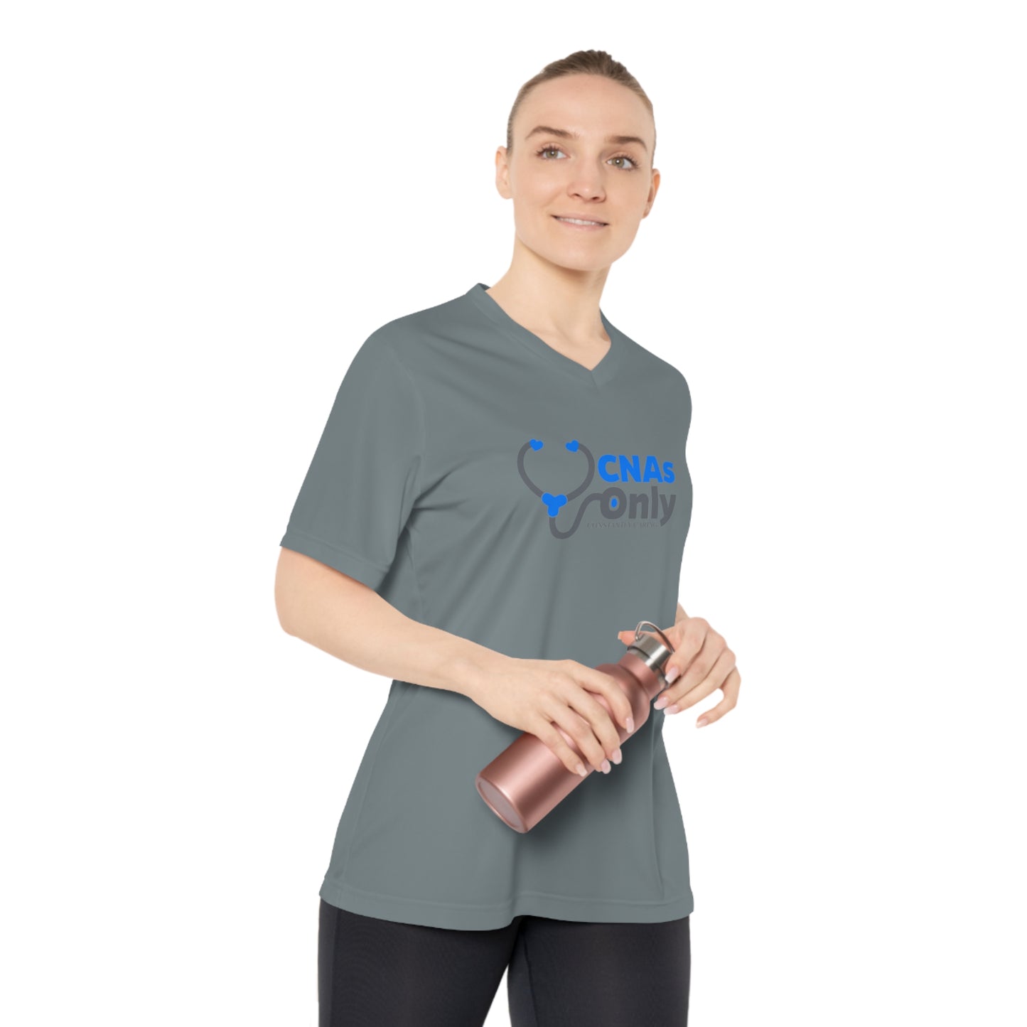 CNAs Only V-Neck Tee