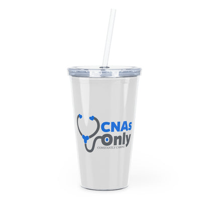 Tumbler CNAs Plastic Tumbler with Straw