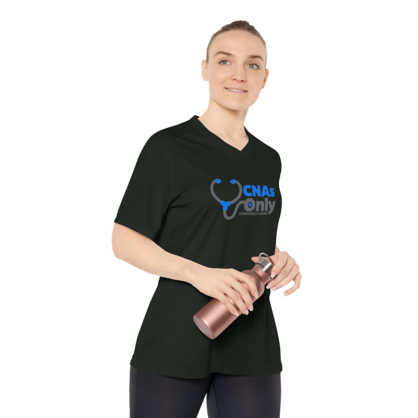 CNAs Only V-Neck Tee